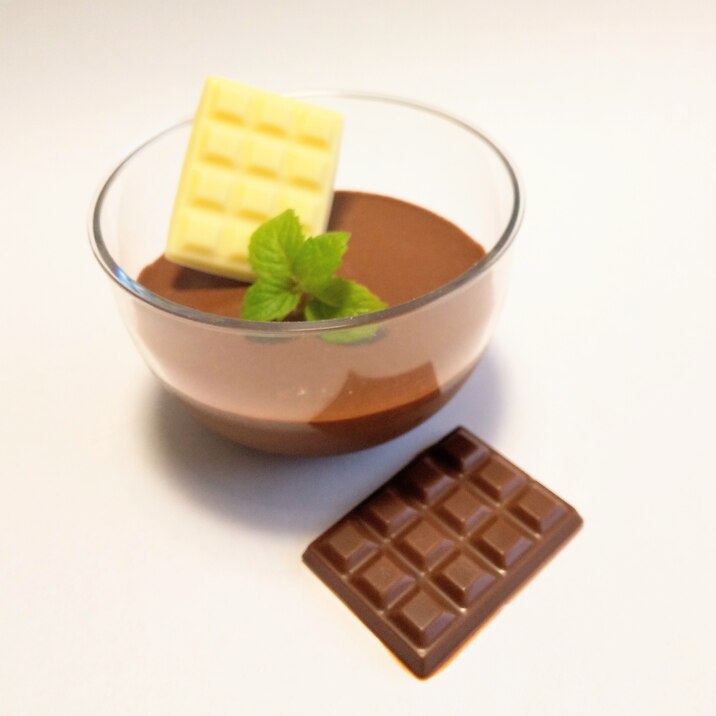 あっさり軽めの簡単チョコレートムース レシピ 作り方 By おだマキ ショコラスキー 楽天レシピ